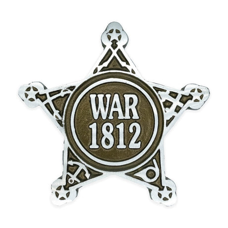 Aluminum War Of 1812 grave marker