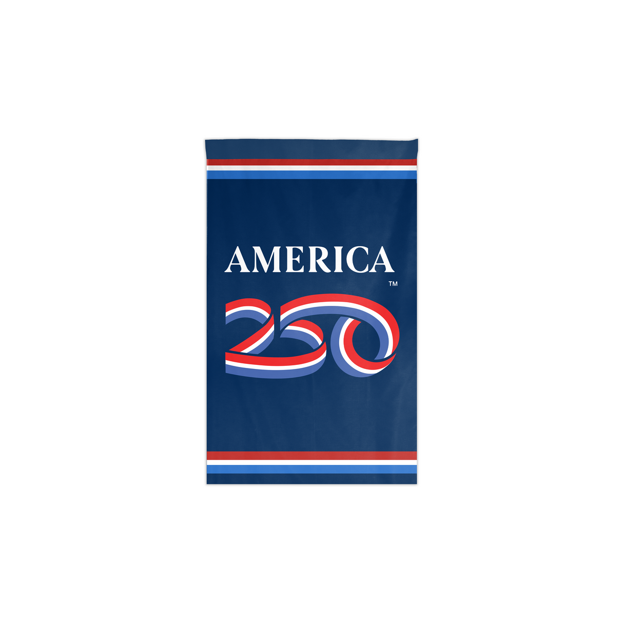 Official America250™ Nyl-Glo Nylon 2.5' x 4' Banner
