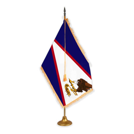 American Samoa adjustable indoor flagset
