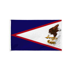 American Samoa flag with grommets