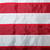 Betsy Ross 1776-2026 embroidered nylon flag stripes