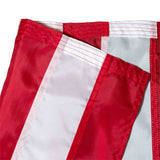 Betsy Ross 1776-2026 embroidered nylon flag fly end