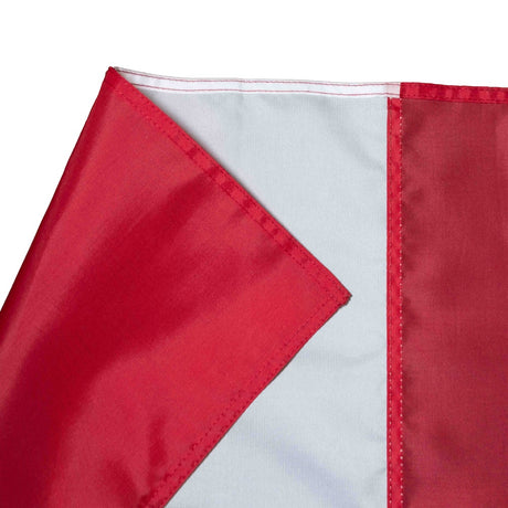 Betsy Ross 1776-2026 embroidered nylon pulldown fly end