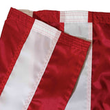 Betsy Ross 250 Embroidered American flag fly end 