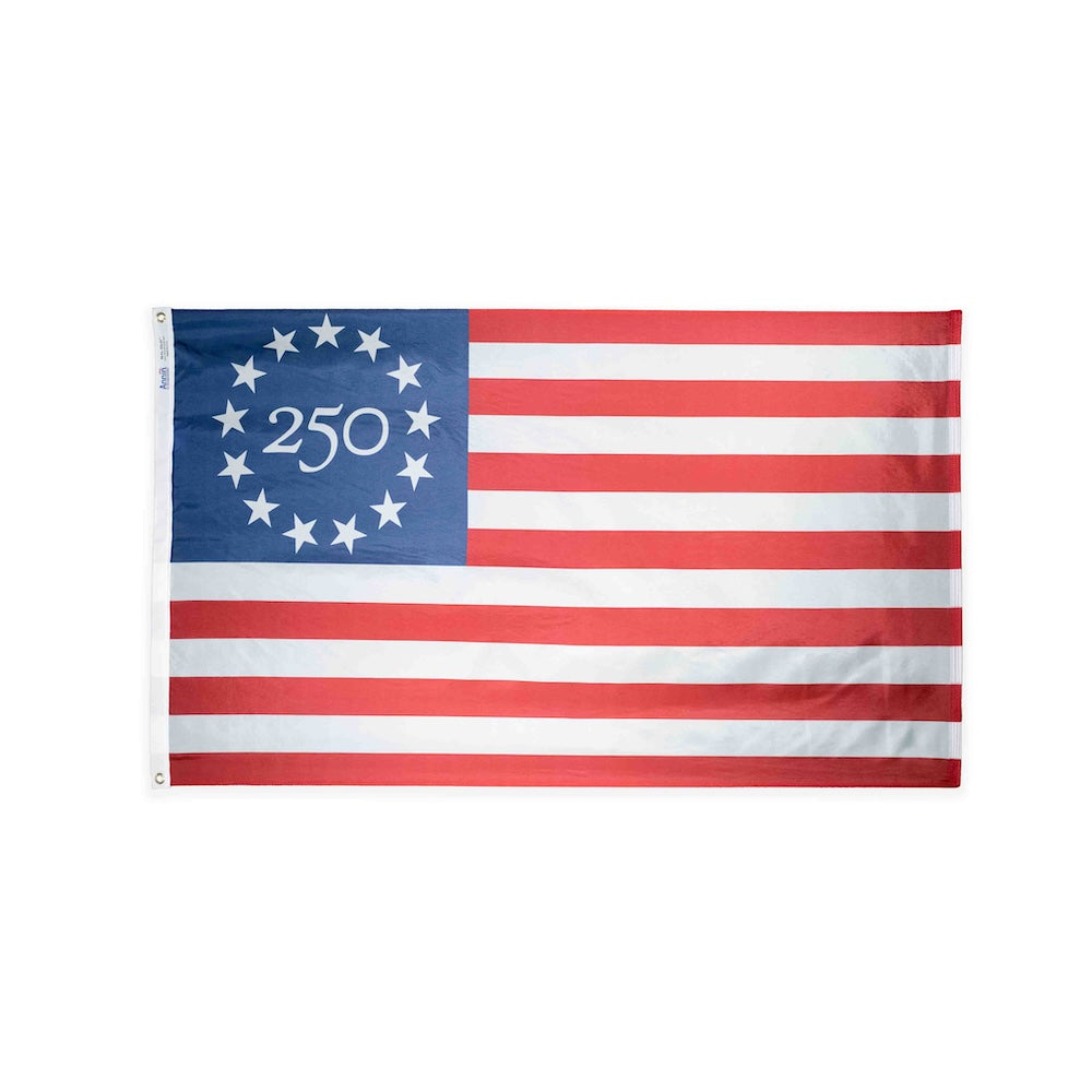 3x5 Betsy Ross 250th Anniversary Flag – 100% Made in the USA