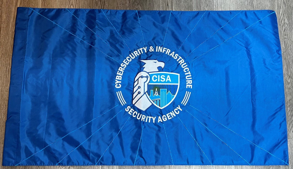 CISA Embroidered Indoor Flag Set