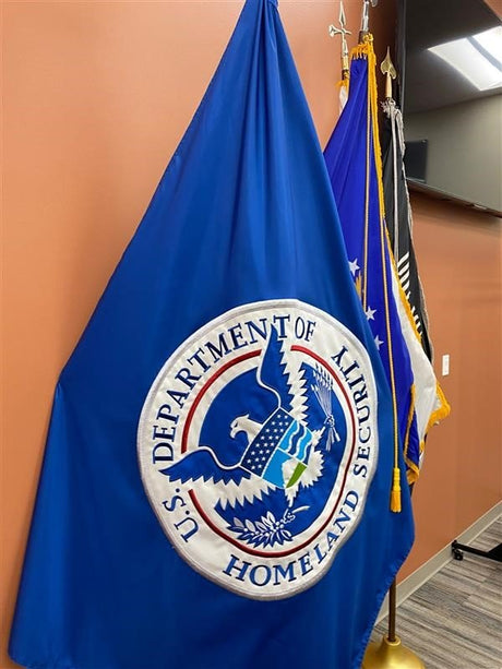 DHS Printed Indoor Flag Set