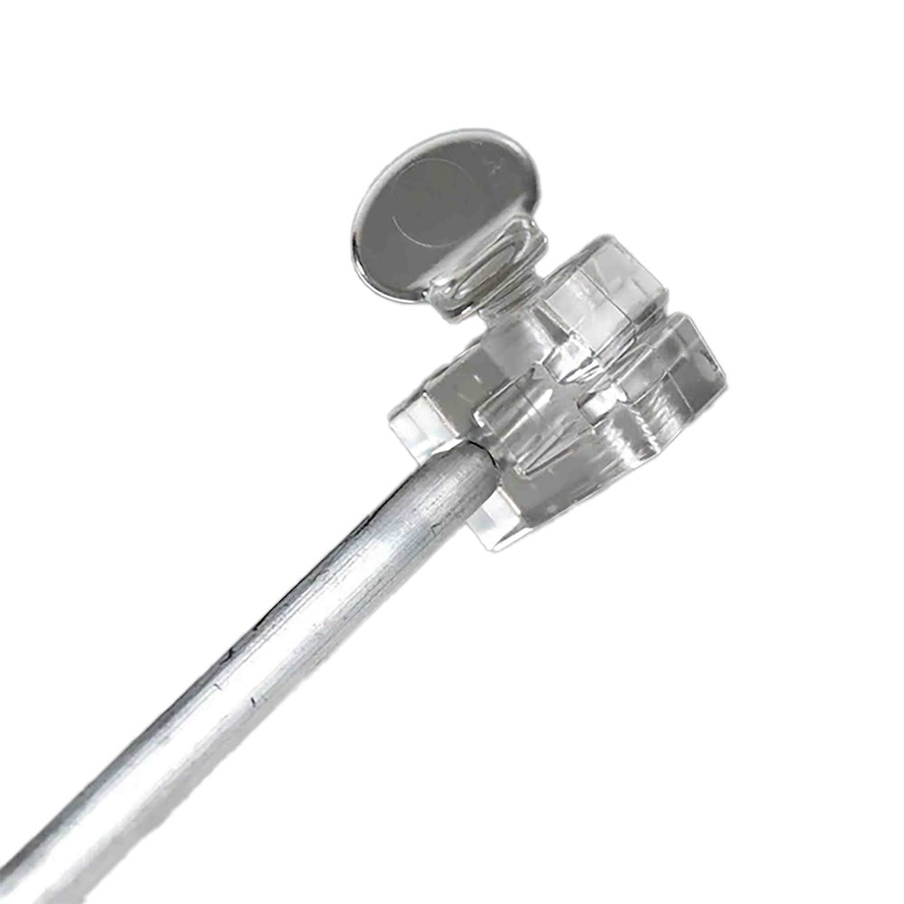 A flag stabilizer rod screw connection