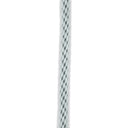 Silver halyard rope cut to length for flagpoles, durable outdoor-grade cord for raising and lowering flags.