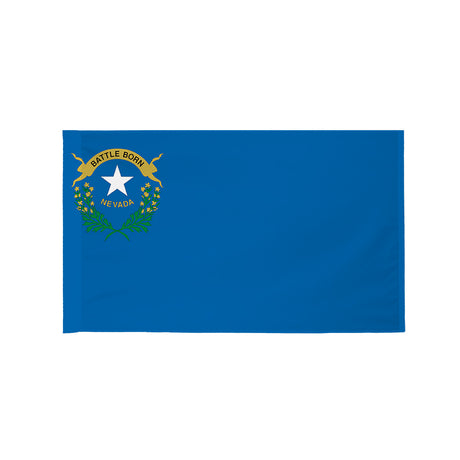 Nevada state flag with pole sleeve