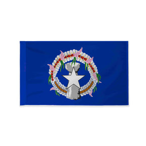 Northern Marianas flag with pole sleeve