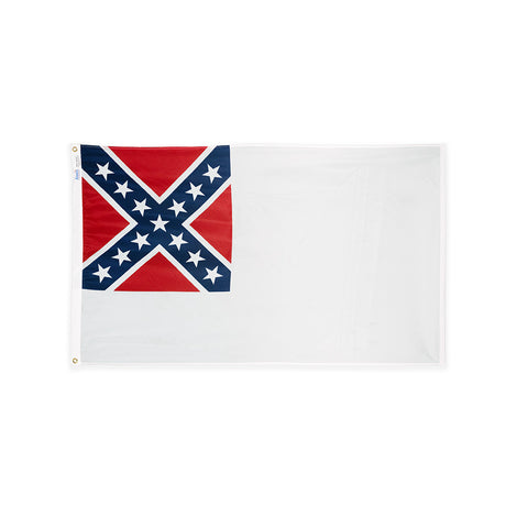Nylon 2nd Confederate flag with grommets