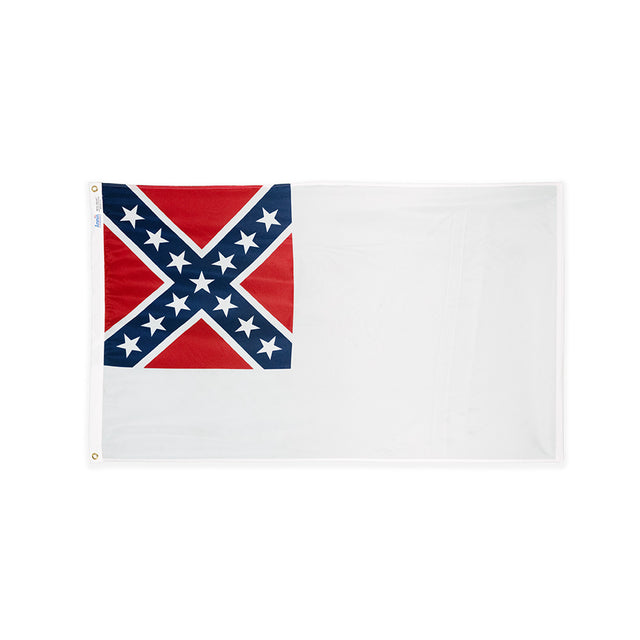 Nylon 2nd Confederate flag with grommets