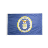 Nylon Air Force civilian flag with grommets
