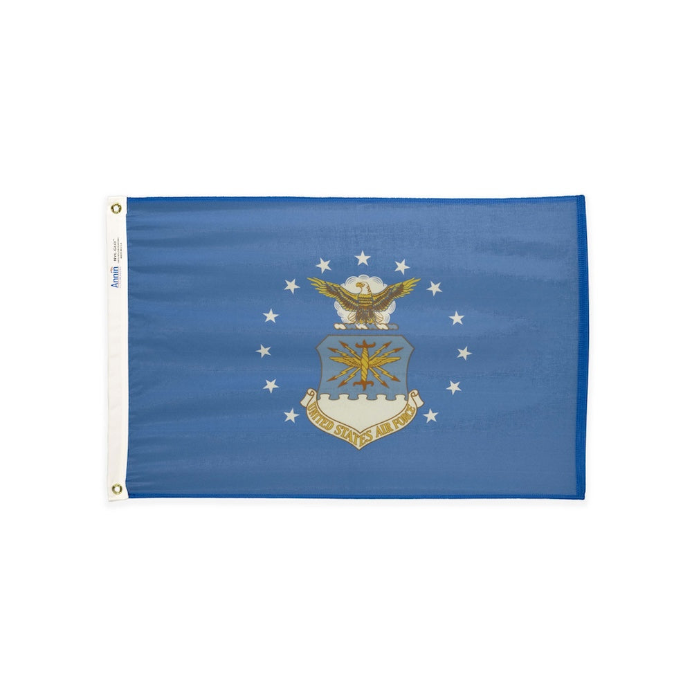 Nylon Air Force government design flag with grommets