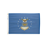 Nylon Air Force government design flag with grommets