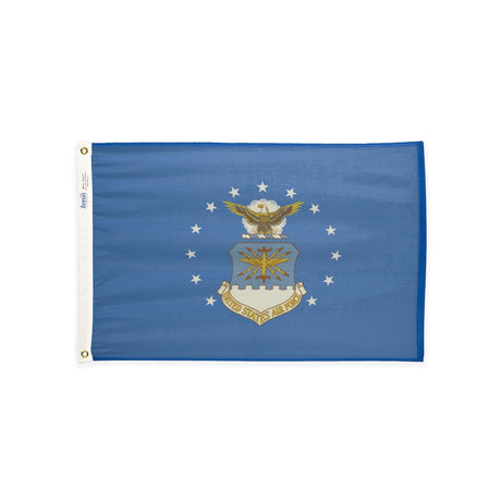 Nylon Air Force government design flag with grommets