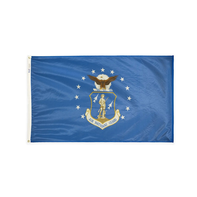 Nylon Air National Guard flag with grommets