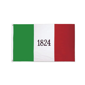 Nylon Alamo flag with grommets