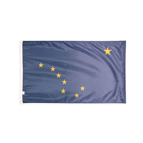 Nylon Alaska state flag with grommets