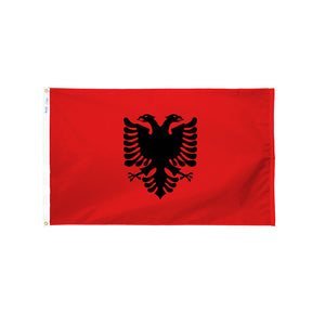 Albania Nylon flag with grommets