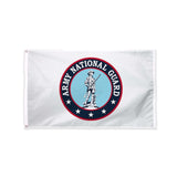 Nylon Army National Guard flag with grommets