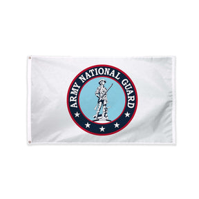 Nylon Army National Guard flag with grommets