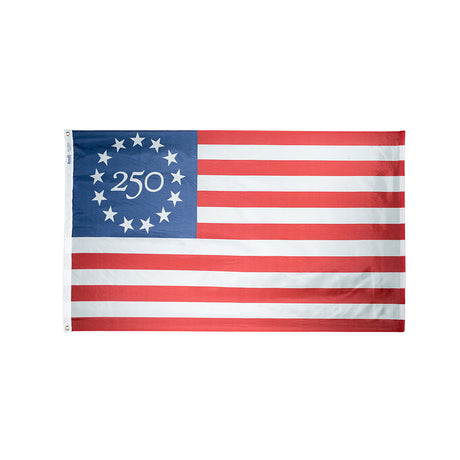 Nylon Betsy Ross 250 flag