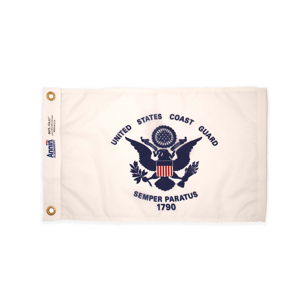 Nylon Coast Guard small flag