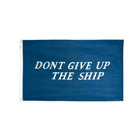 Nylon Commodore Perry flag with grommets