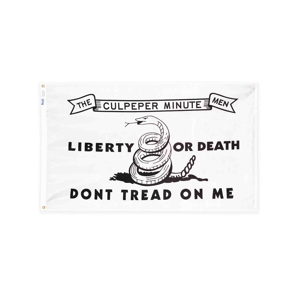 Nylon Culpeper flag with grommets