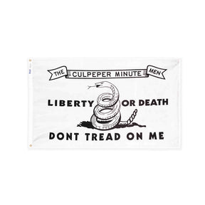 Nylon Culpeper flag with grommets