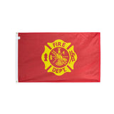 Nylon Fire Department Flag with grommets