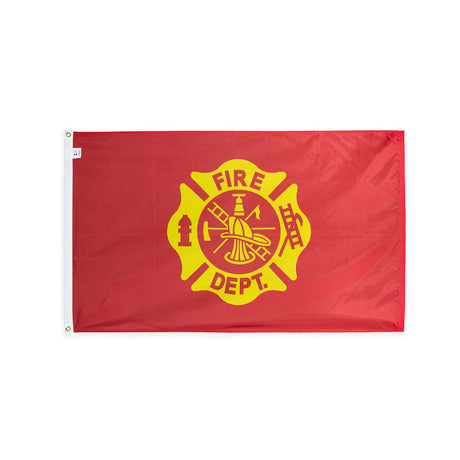 Nylon Fire Department Flag with grommets