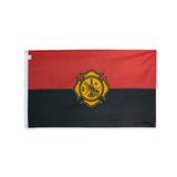 Nylon Fireman Remembrance Flag with grommets