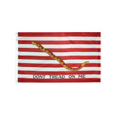 Nylon First Navy Jack flag with grommets