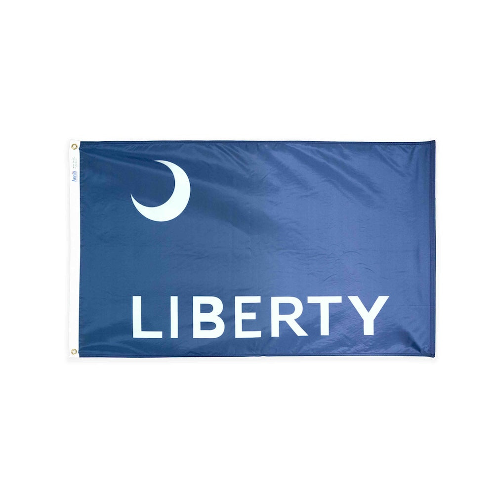 Nylon Fort Moultrie flag with grommets