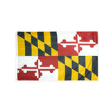 Nylon Maryland state flag with grommets
