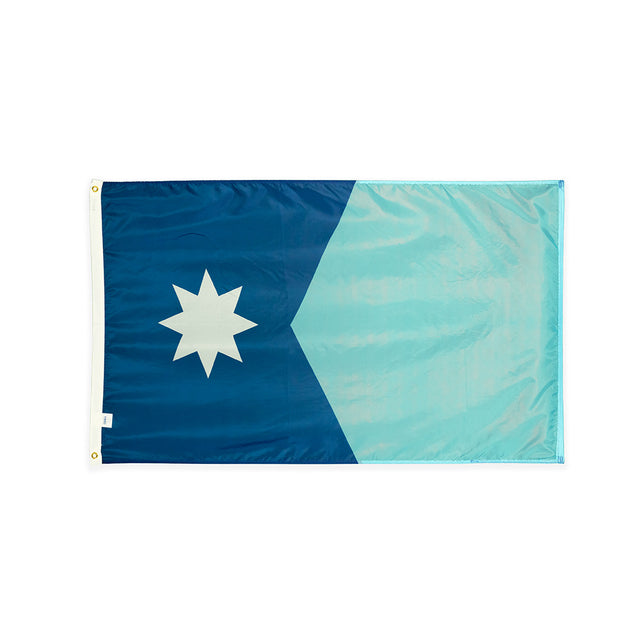 Nylon Minnesota state flag with grommets