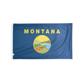 Nylon Montana state flag with grommets