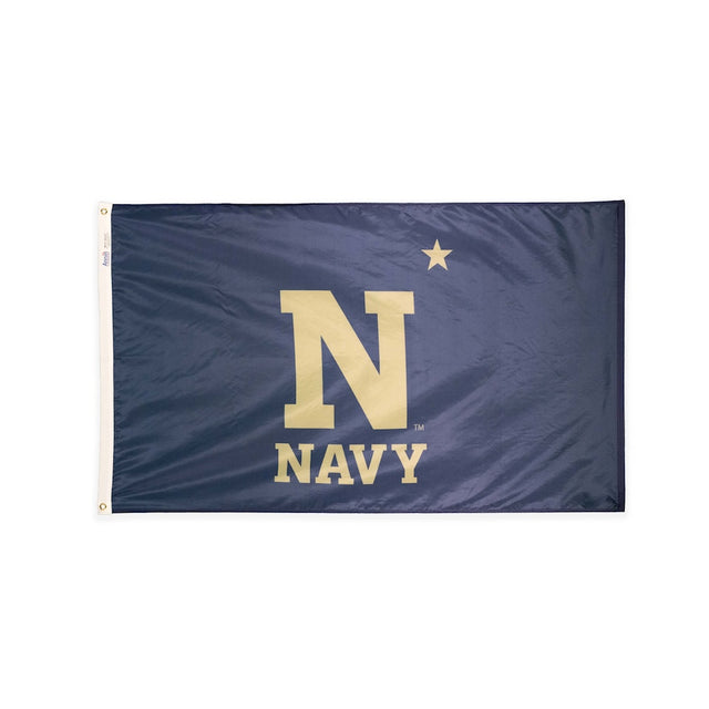 Nylon Navy Academy flag with grommets