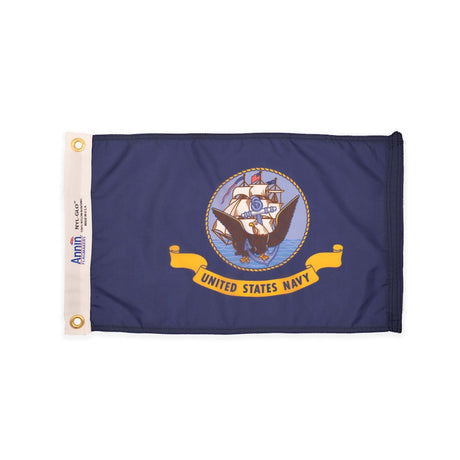Nylon Navy small flag