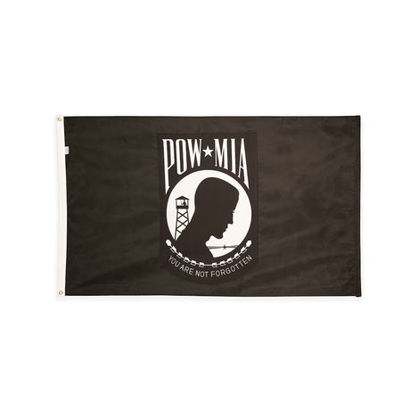 Nylon double sided POW/MIA flag with grommets