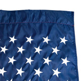 Nylon American flag with pole sleeve 