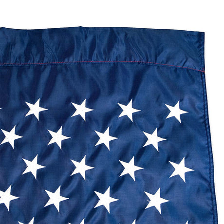 Nylon American flag with pole sleeve 