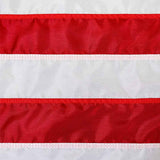 Pole Sleeve Nylon American flag sewn stripes