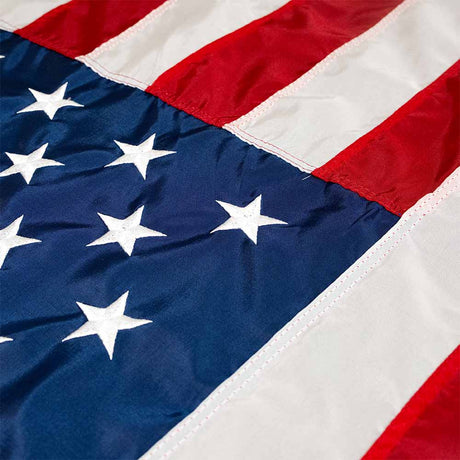 Pole Sleeve Nylon American flag star field and stripes