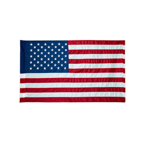 Pole Sleeve Nylon American flag with grommets