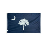 Nylon South Carolina state flag with grommets