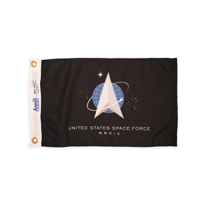 Nylon Space Force small flag